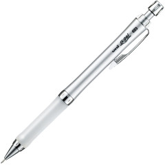 Japan Uni Alpha Gel Slim Soft Grip Mechanical Pencil - 0.5mm White