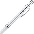 Japan Uni Alpha Gel Slim Soft Grip Mechanical Pencil - 0.5mm White - 5