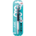 Japan Uni Alpha Gel Slim Soft Grip Mechanical Pencil - 0.5mm Pure Black - 2