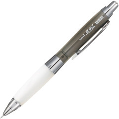 Japan Uni Alpha Gel Shaka Shaker Slightly Firm Grip Mechanical Pencil - 0.5mm Chrome Black