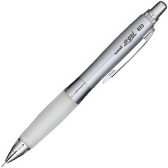 Japan Uni Alpha Gel Shaka Shaker Soft Grip Mechanical Pencil - 0.5mm White