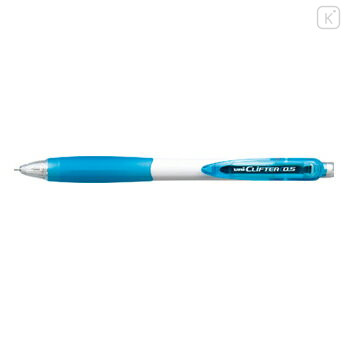 Japan Uni Clifter Mechanical Pencil - 0.5mm White Light Blue - 1
