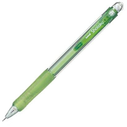 Japan Uni Shalaku Mechanical Pencil - 0.5mm Transparent Green - 1