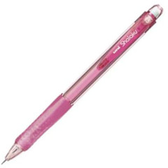 Japan Uni Shalaku Mechanical Pencil - 0.5mm Transparent Pink