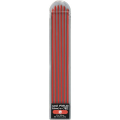 Japan Uni Field Architectural Mechanical Pencil Refill Leads - 2mm Red