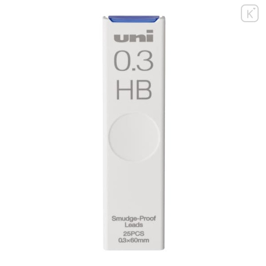 Japan Uni Smudge Proof Leads - 0.3mm HB - 1