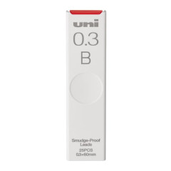 Japan Uni Smudge Proof Leads - 0.3mm B