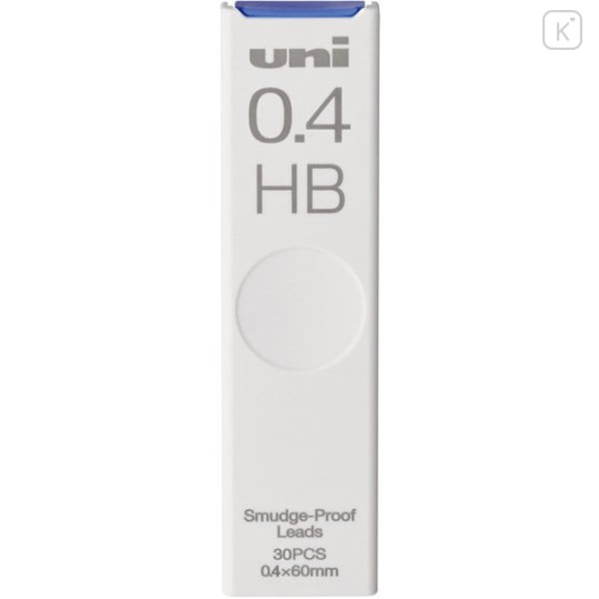 Japan Uni Smudge Proof Leads - 0.4mm HB - 1