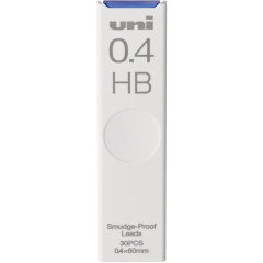 Japan Uni Smudge Proof Leads - 0.4mm HB