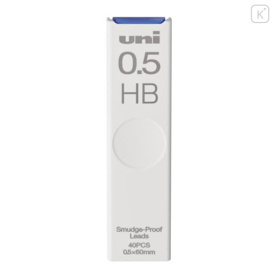 Japan Uni Smudge Proof Leads - 0.5mm HB - 1