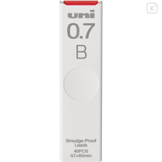 Japan Uni Smudge Proof Leads - 0.7mm B - 1