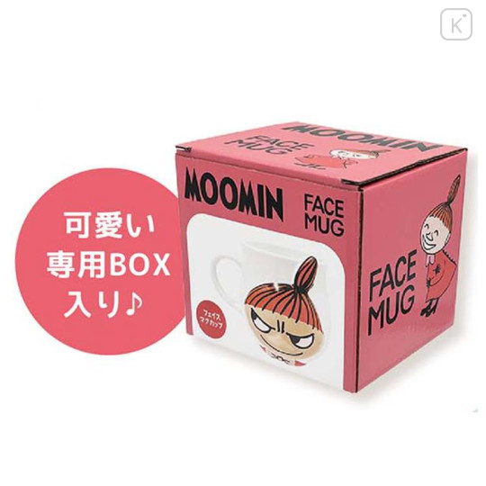 Japan Moomin Die-cut Face Mug - Little My - 2
