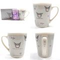 Japan Sanrio Mug & Mini Towel Box Set - Kuromi : Love - 2