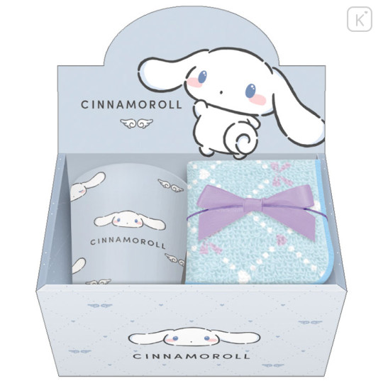 Japan Sanrio Mug & Mini Towel Box Set - Cinnamoroll : Love - 1