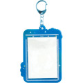 Japan San-X Photo Holder Card Case Keychain - Twin Rabbit Angels : Blue White - 2
