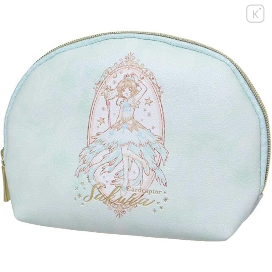 Japan Cardcaptor Sakura Cosmetic Pouch & Tissue Case - Sakura Kinomoto : Mint - 1