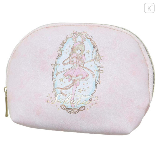 Japan Cardcaptor Sakura Cosmetic Pouch & Tissue Case - Sakura Kinomoto : Pink - 1