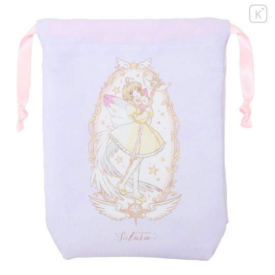 Japan Cardcaptor Sakura Drawstring Bag - Sakura Kinomoto : Lavender - 1