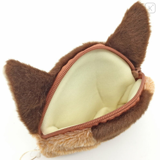 Japan Ghibli Face-shaped Mini Pouch - My Neighbor Totoro : Cat Bus - 3