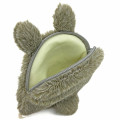 Japan Ghibli Face-shaped Mini Pouch - Totoro : Laughing - 3