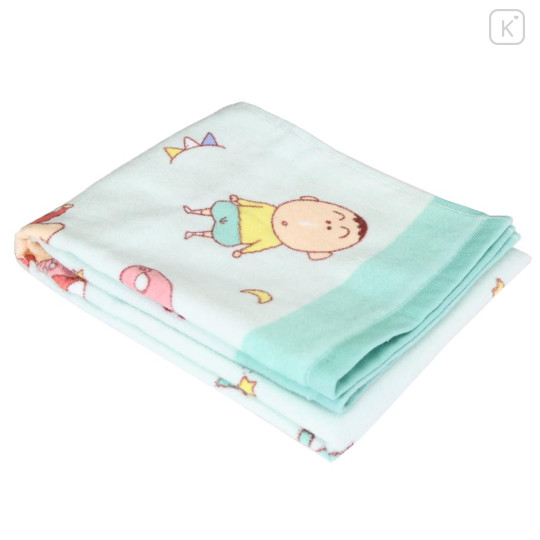 Japan Crayon Shin-chan Face Towel - Shinnosuke Nohara : Classmates Baby Mint - 3