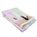 Japan Ghibli Embroidery Face Towel - Kiki's Delivery Service : Jiji Street Colorful - 3