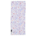 Japan Chiikawa Embroidery Face Towel - Chiikawa & Momonga : Light Purple - 2