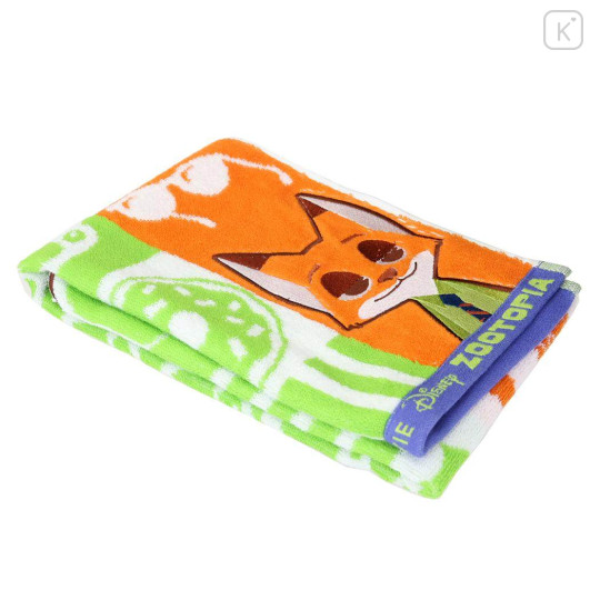 Japan Disney Jacquard Face Towel - Zootopia : Friend - 3