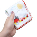 Japan Moomin Embroidered Mini Towel Handkerchief - Little My & Moomintroll : Helping - 3