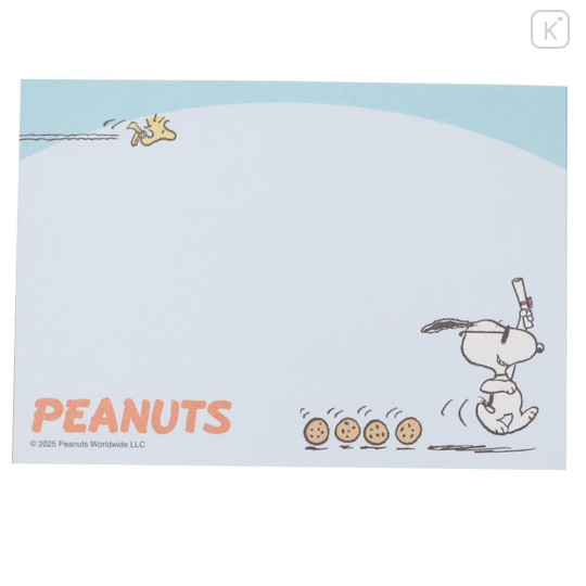 Japan Peanuts Mini Notepad - Snoopy & Woodstock : Petit Collection Joe Cool - 3