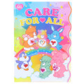 Japan Care Bears 3 Pockets A4 Index File - Rainbow Sky Cousin B - 1