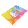 Japan Care Bears 3 Pockets A4 Index File - Rainbow Sky Cousin B - 2