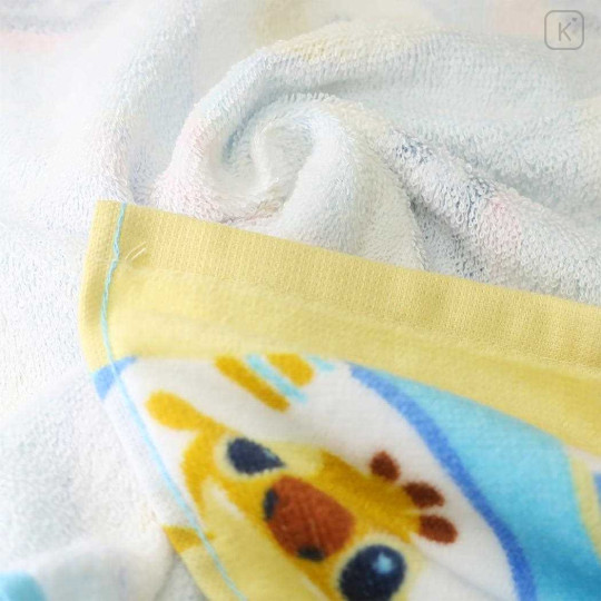 Japan Disney Face Towel - Stitch : Blue - 2