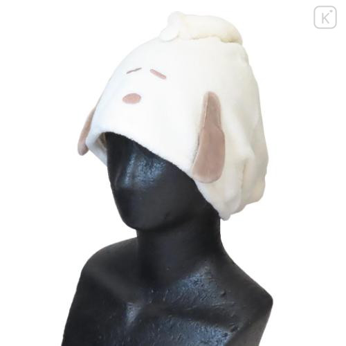 Japan Disney Store Quick Dry Hair Cap Towel - Snoopy : Sleeping Face - 5