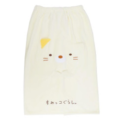 Japan San-X Kids Wrap Towel 80cm - Sumikko Gurashi : Neko Face