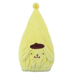 Japan Sanrio Quick Dry Hair Cap Towel - Pompompurin : Smile Face