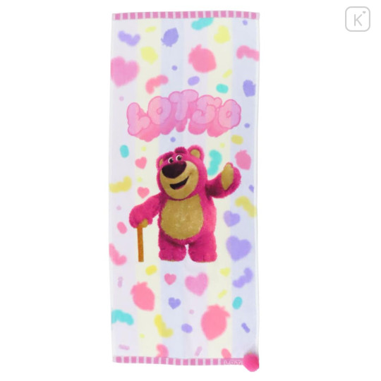 Japan Disney Face Towel - Toy Story : Lotso Party - 1