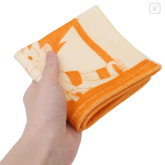 Japan Dragon Ball Mini Towel Handkerchief - Son Goku Orange - 3
