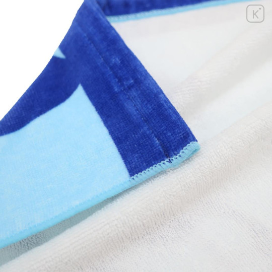 Japan Dragon Ball Mini Towel Handkerchief - Vegeta Smirk Blue - 2