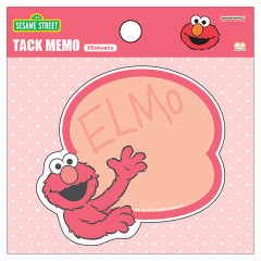 Japan Sesame Street Die-cut Sticky Notes - Elmo Red