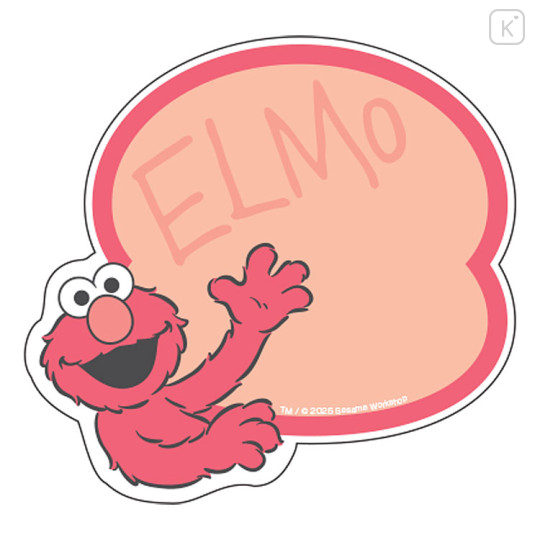 Japan Sesame Street Die-cut Sticky Notes - Elmo Red - 2