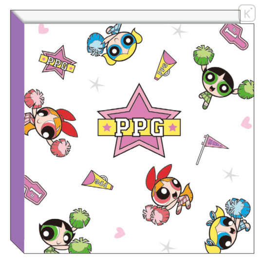 Japan The Powerpuff Girls Flip Memo Sticky Notes - Cheerleader White - 1