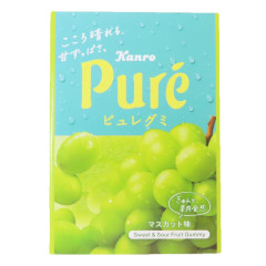 Japan Pure Gummy Flip Memo Sticky Notes - Muscat Grape Flavor
