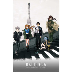 Japan Neon Genesis Evangelion Jigsaw Puzzle 1000pcs - Radio Eva Illustration In Paris