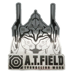Japan Neon Genesis Evangelion Vinyl Sticker - Unit AT FIELD Silver
