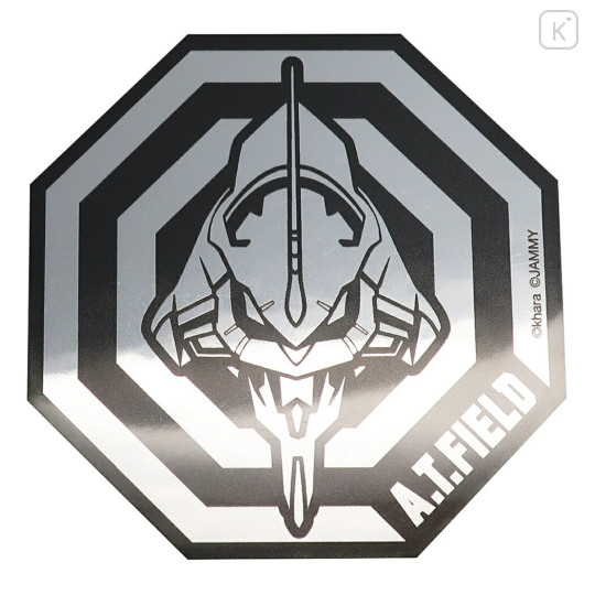Japan Neon Genesis Evangelion Vinyl Sticker - Unit AT FIELD Silver B - 1