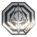 Japan Neon Genesis Evangelion Vinyl Sticker - Unit AT FIELD Silver B - 1