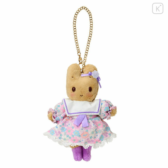 Japan Sanrio Original Mascot Bag Charm - Marron Cream : Fashion Show Purple - 1