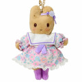 Japan Sanrio Original Mascot Bag Charm - Marron Cream : Fashion Show Purple - 2