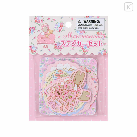 Japan Sanrio Original Sticker Set - Marron Cream : Fashion Show - 1